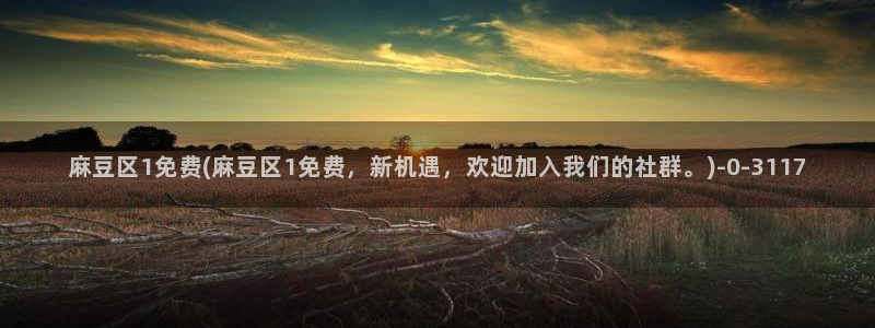 麻豆播放：麻豆区1免费(麻豆区1免费，新机遇，欢迎加入我们的社群。)